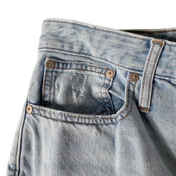 Madewell Jeans Women's 31 x 27 Curvy Perfect Vintage Blue Light Wash High Rise - Picture 4 of 11